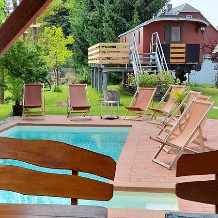 Heinsdorfergrund Eisenbahnromantik Im Urlaub المظهر الخارجي الصورة