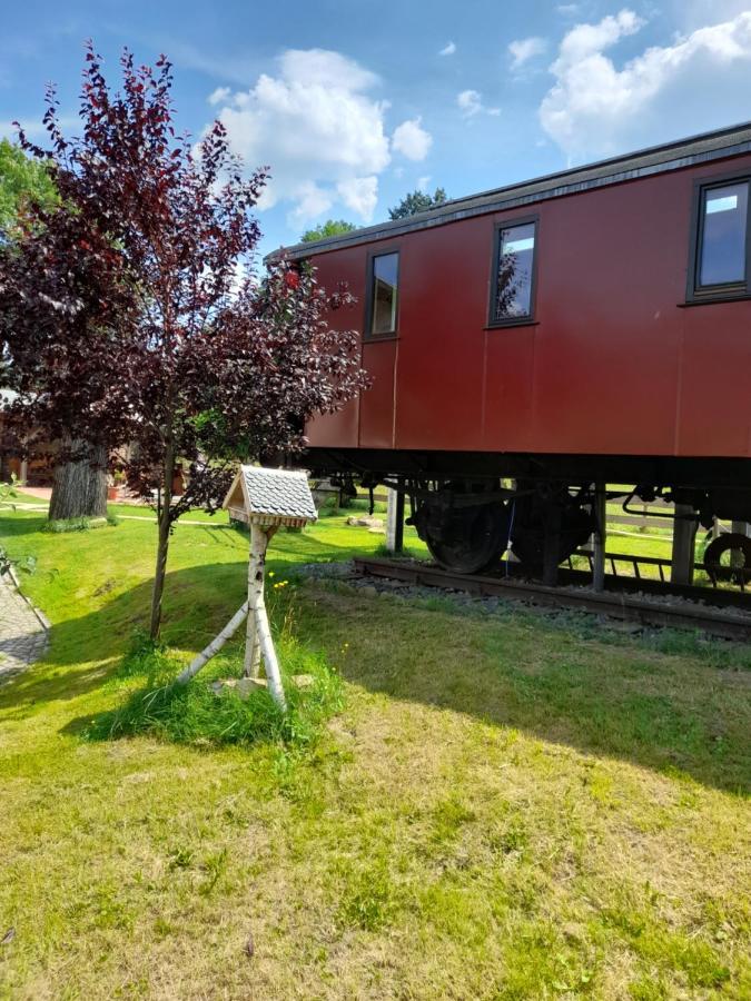Heinsdorfergrund Eisenbahnromantik Im Urlaub المظهر الخارجي الصورة