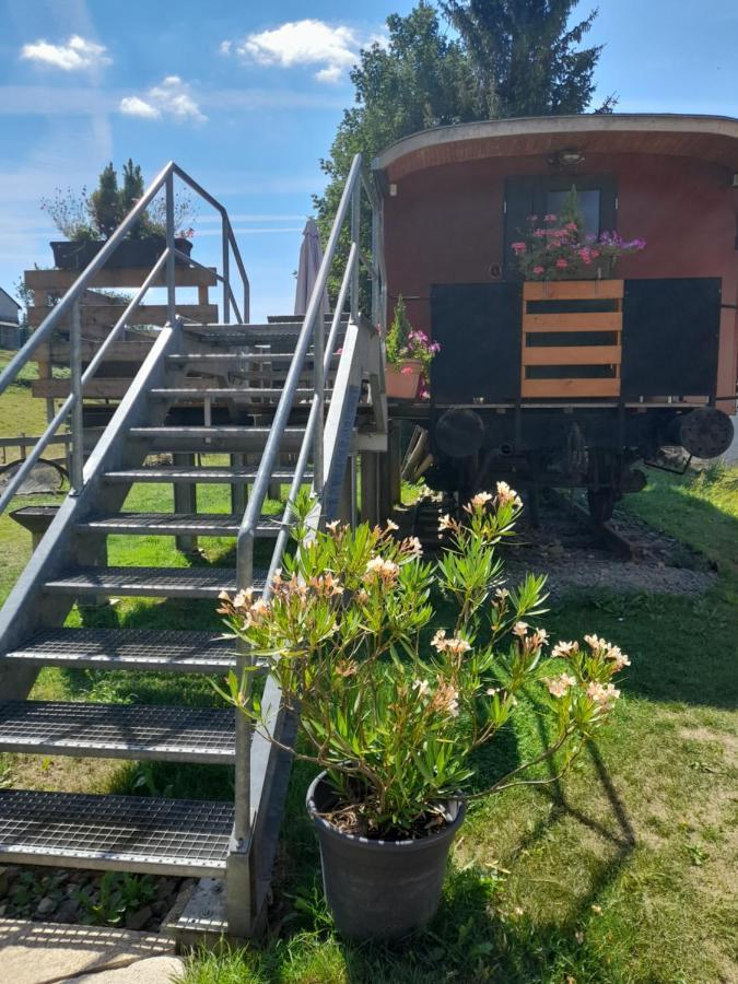 Heinsdorfergrund Eisenbahnromantik Im Urlaub المظهر الخارجي الصورة
